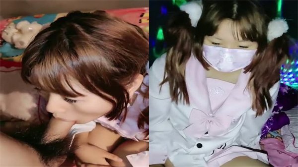 18乖乖女双马尾萝莉嫩妹.